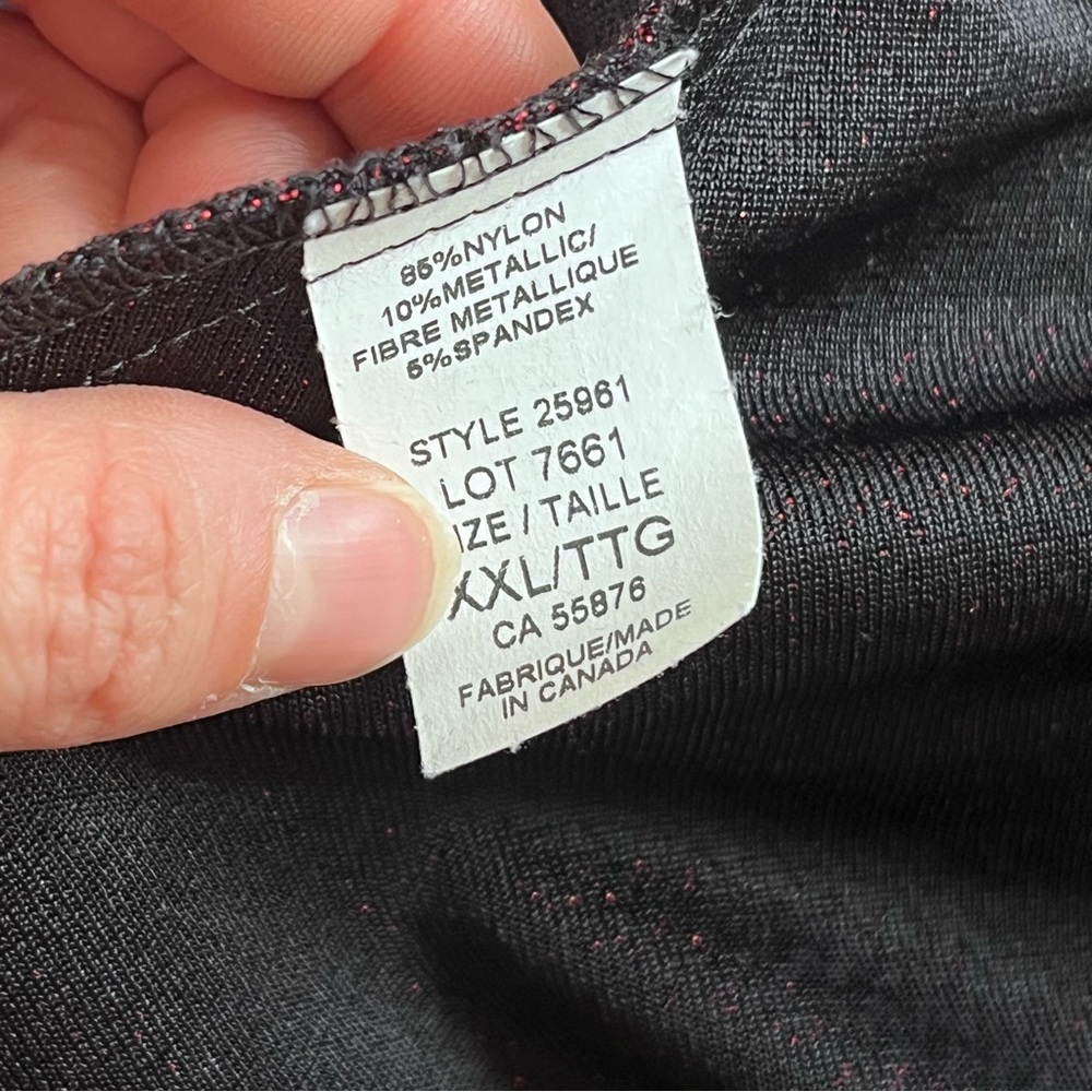 ARTIZAN ROBIN BARRE Red & Black Glitter Jacket - Picture 9 of 14